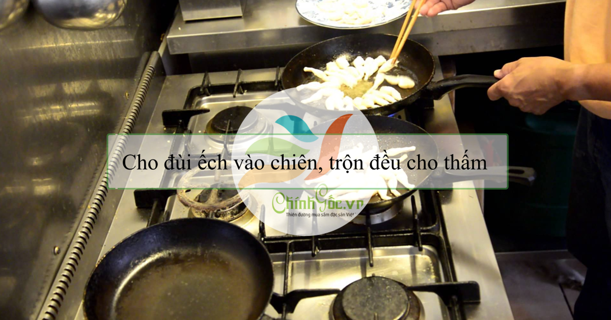 cach lam dui ech chien bo